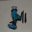 Reciprocating Saw Cordless for Makita 18V LXT Battery, Brushless Power Cordless Recipro Saw, 0-3000 RPM Variable Speed, Quick Easy Blade Change, 4 Saw Blades for Wood/Metal/PVC Cutting(No Battery)