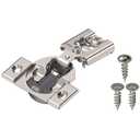 Blum Compact BLUMOTION Hinge (25 Kits), 1/2" Overlay, 105 Opening Angle, Steel, Integrated Soft-Close Hinges for Face Frame Cabinets