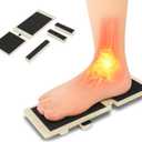 Adjustable Balance Board for Ankle & Foot Strength  Single-Leg Stability Trainer for Balance, Mobility, Calf Flexibility & Core Control  Foot Exercise Equipment for Home, Office, Gym & Rehab (Log Color)