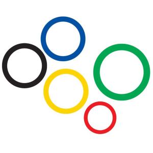 Sports Party Rings Decorations, 15 Count Sports Party Rings Decorations, 15 Count