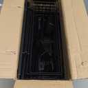 Delamu 9 Tier Over The Door Pantry Organizer, Pantry Organization and Storage, Hanging Spice Rack for Pantry Door Organizer, Metal Pantry Door Shelves for Kitchen, Bathroom, Laundry Room,15.3" Black