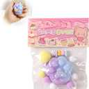 2 x Taba Squishy Cat Paw Squeeze Toys,Sensory Fidget Toy for Your Best Mellow and Chill,Party Favors, Birthday Gift, Squishy Toys for Adults (Blue Purple Gradient)