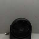 Amazon Basics Air Circulator Fan, Desk Fan for Bedroom, Home and Office, With 90-Degree Tilt Head, 3 Speed Settings, Lightweight (3 LBS), 35 Watts, Black, 11.1"W x 6.3"D x 10.9"H