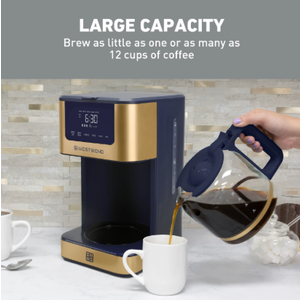 Westbend Timeless 12 Cup Coffee Maker Blue
