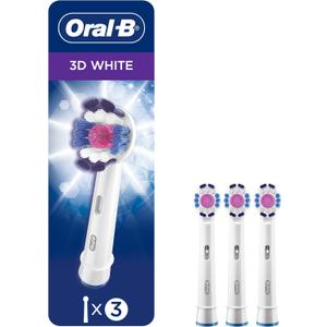 Oral-B 3D White Electric Toothbrush Replacement Brush Heads Refill, 3 Count