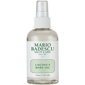 Mario Badescu Coconut Body Oil Enriched with Coconut Oil & Shea Butter | Lightweight Skin Care for Hydrating and Moisturizing After Shower Massage