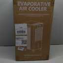 Portable Air Conditioners No Windows Needed, 3-IN-1 Swamp Cooler, Evaporative Air Cooler, 4 Modes & 3 Speeds, 2-Gal Water Tank for Long Cooling, Max 20 FT/S Remote Control, 12 Hours Timer