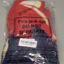 Syhood 2 Pieces Dog Jacket 2 Layers Fleece Lined Dog Jacket Warm Soft Windproof Small Pet Coat for Winter Cold Weather (3X-L,Navy,Red)