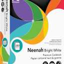 Neenah Bright White Bright White Card Stock, 96 Bright, 65 lb Cover Weight, 8.5 x 11, 250/Pack