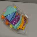 SHENLIU 36 Pcs Mini Party Hats for Stuffed Animals, Birthday Party Cone Hats for Dolls Dog Cat Rabbit Puppies Assorted Animal Birthday Decorations 6 Colors DIY Felt Cone Hat with Pom for Craft