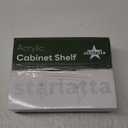 Acrylic Cabinet Organizer, Set of 2 Shelf Organizer, Spice Rack Organizer for Cabinet, Desk Countertop Organizer, Stackable Shelves for Pantry Kitchen Storage and Organization