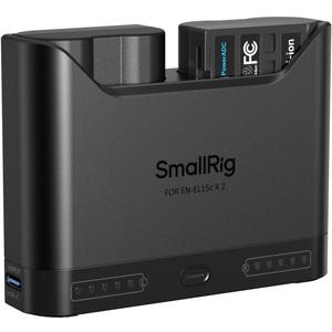 SMALLRIG EN-EL15c Camera Battery Set for Nikon, 22.5W Dual Slot Charger, 1940mAh Batteries, Full Compatible With Nikon ZR, Z6III, Zf, Z8, Z7II, Z7, Z6II, Z6, D850, D810, D780, D750, D500, D7500, D7200