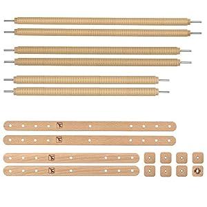 Arabeska Cross Stitch Scroll Frame Set with Plastic Clamps from Beech Hardwood Different Sizes (S/ L/ SE) (Special Edition)