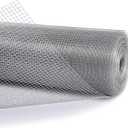 Trenk Hardware Cloth 1/ 4 inch 48" x 50 Ft 23 Gauge - Chicken Wire Fencing Wire Mesh Roll Welded Wire Fencing Garden Fence Gopher Wire Tree Guard