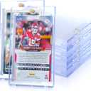 QTYORD 15 Pack 35PT Magnetic Card Holder for Trading Cards, One-Touch Card Case Holder for Baseball Football Sports MTG TCG Collectable Cards