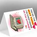 5 x Valentines Day Card for Husband, Funny & Romantic Anniversary Card for Men or Women, I Love You Card gift for Him,Her, Boyfriend or Girlfriend, Double-Sided (03)