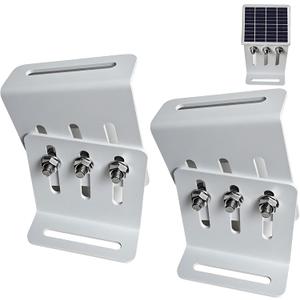 Adjustable Solar Panel Tilt Mount Bracket, Heavy Duty Solar Panel Mounting Kit for RVs, Trailers, Boats, Yachts, Roof, Wall and Off-Grid Systems 4Pack (2 Pairs)