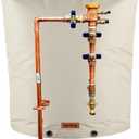 Backflow Preventer Insulation Cover, Outdoor Pipe Insulation Covers Winter Freeze Protection (5F), Sturdy Insulated Cover Pouch for Irrigation Sprinkler Valve Well Pump (Kahki, 24"W x 24"H)