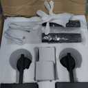 Battery Operated Wall Sconce Set of 2, Black Rechargeable Wall Lights with Timer Function, Easy Install Dimmable Wireless Wall Lamps Sconces Wall Decor for Living Room Bedroom Hallway, Emergency 3000K