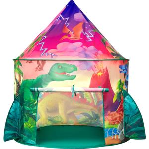 JOYIN Dinosaur Play Tent for Kids, Pop Up Play Tent for Boys & Girls, Kids Indoor Outdoor Dinosaur Playhouse Tent Set for Toddlers Birthday