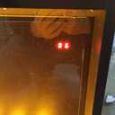 Electric Fireplace Inserts 36inches Wide, Recessed in Wall Fireplace Heater w/Remote Control, 3 Colors Led Top Light& Realistic Flame w/ 5 Brightness, Thermostat, 750W/1500W, Black