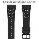 Luxury Case with Band for Samsung Galaxy Watch 8 Classic 46mm, Rugged Metal Face Cover with Rotatable Bezel and Tactical Silicone Strap Heavy Duty Protection for Men, Black
