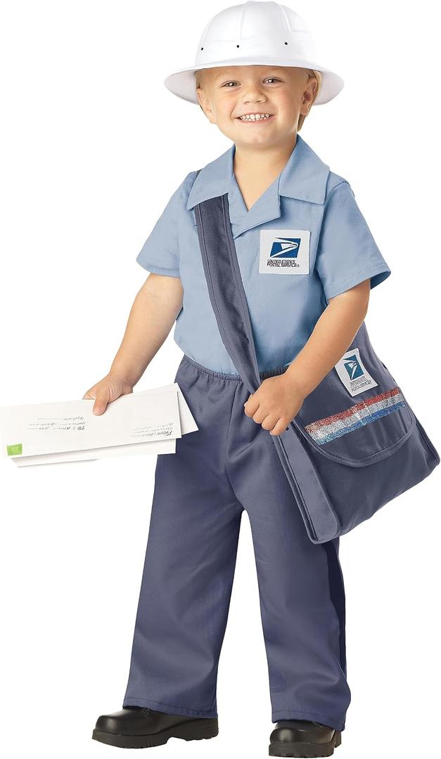 California Costumes Toddler Mr. Postman Costume (Blue)