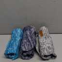 3 Pack Dog Sweaters for Small Dogs Girl Boy Winter Fleece Clothes Warm Soft Dog Sweatshirt Outfit for Dogs Cats Pet Apparel (S (Back: 11.8",Chest: 15.7", 5.5-10Ibs), Navy Blue+Grey+Light Blue)