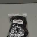 Bungee Cords with Hooks  12 Inch Elastic Tie Down Straps with Carabiner, 4 Ball Bungee Cords 8 Inch, Max Load 78 lbs for Car Trunk, Camping Gear, Bike Cargo, Garage Tools & Outdoor Storage Black