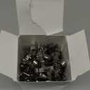 Shimeyao 100 Pcs Metal Christmas Light Clip Soffit Hooks Gutter Clips Facia Roof Gazebo Christmas Lighting Hooks Hangers for Hanging Outside String Lights Outdoor, Easy to Use