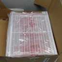 4-Tier Shoe Rack, Metal White Shoe Storage Organizer Shelf for Closet, Entryway, Hallway, Dorm (White, 4 Tier)