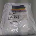 BGment White Blackout Curtains for Bedroom 63 Inch Length 2 Panels Set, Thermal Insulated Bedroom Curtains Soundproof Room Darkening Window Curtain Drapes, Each Grommet Curtains 42 Inch Wide