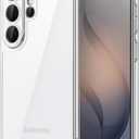 JETech Case for Samsung Galaxy S26 Ultra, Camera Lens Full Protection, Non-Yellowing Shockproof Bumper Phone Cover, Anti-Scratch Hard PC Back (Clear)