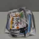 Kacctyen 10 Pcs Beach Clear Makeup Bags Gift for Women Clear Toiletry Bag Beach Cosmetic Bags Waterproof Travel Multifunction Pouch for Friend Sister Nurse Vacation Organization