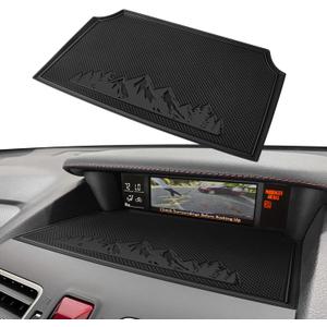 Dash Mat for Subaru Crosstrek Accessories 2012-2017, Forester 2014-2018, Impreza XV 2012-2016 Interior Non-Slip Dashboard Mat Pad Liner (Black)