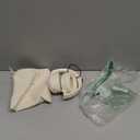 LORELEI BC6 Wireless Over Ear Headphones, 50H Playtime Foldable Lightweight Bluetooth Headsets, Deep Bass, Builtin Microphone, Memory Foam Earmuff, for Travel, Home Office (Beige White)