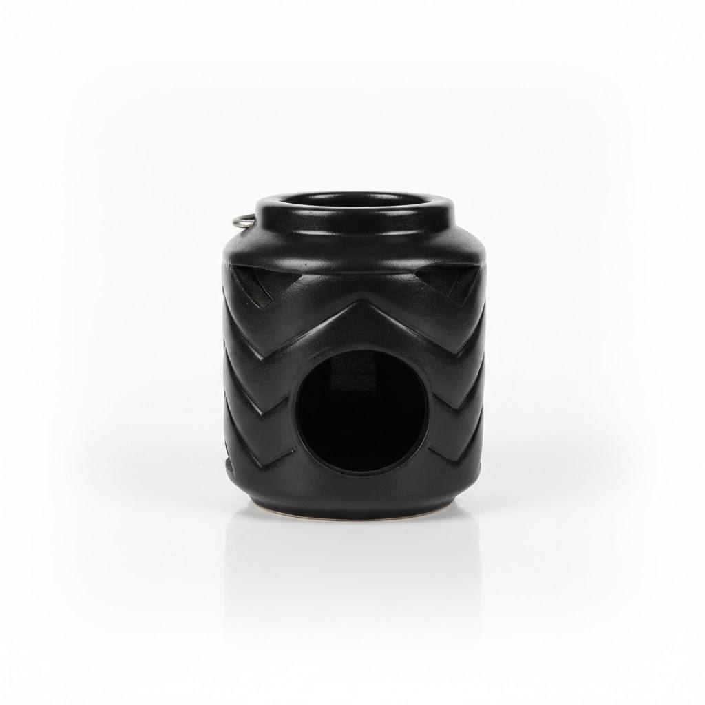 matte black ceramic 8 inch