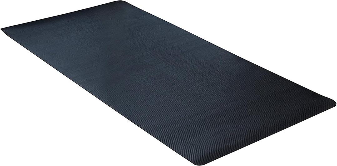 CLIMATEX Indoor/Outdoor Rubber Scraper Mat, 36 in. x 6 ft., Black