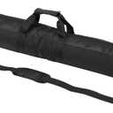 PATIKIL Tripod Carrying Case, 43.3" x 5.1" Heavy Duty Nylon Padded Tripod Bag with Adjustable Shoulder Straps and Handles for Light Stands Umbrellas Tripods Mic Speaker Stand, Black