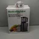 Cold Press Juicer, 5.5inch Wide Feed Chute Juicer Machine, Slow Masticating Juicer for Whole Vegetables & Fruits, Gray