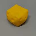 Yellow Cheese Squishy Slow Rising, Squishy Squeeze Cheese Block, Soft Novelty Toy, Stress Balls for Adults Rebounding Sensory Squishys Cheese (Large)