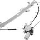 Obaee 741-303 (2 Pins) Front Right Passenge Side Power Window Regulator with Motor Assembly Compatible with Honda CRV 2002-2006, (2 Pins) Replace OE 72210-S9A-A02