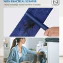 BPAWA Microfiber Mops for Floor Cleaning - Flat Floor Mop with 4 Washable Chenille Pads Dry Dust for Hardwood Laminate Wood Tile Vinyl Wall Hard Surfaces - 150cm Adjustable Long Handle