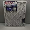 BNX TruFilter 20x25x1 Air Filter MERV 13 (6-Pack) - MADE IN USA - Electrostatic Pleated Air Conditioner HVAC AC Furnace Filters for Allergies, Pollen, Mold, Bacteria, Smoke, Allergen, MPR 1900 FPR 10