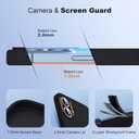 SKYLMW Designed for iPhone 16 Case with Magnetic Invisible Stand Compatible with Mag-Safe Military Drop Tested Shockproof Silicone iPhone 16 Phone Cases for Women Men 6.1'', Black