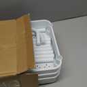 Diaper Caddy Organizer, 3-Tier Movable Diaper Cart with Wheels, Newborn Essentials Must Haves, Diaper Caddy for Wipes & Diapers, Baby Registry Search - Plastic White