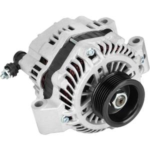 New Alternator Compatible with Mitsubishi Galant 3.8L 2004-2009, Endeavor 3.8L 2004-2011, Eclipse 3.8L 2006-2012, MD176256, MR984944, MN176256, A003TB5291