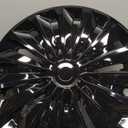 Hubcaps  Replacement for Steel Wheel（Non-Alloy） Snap-on Set of 4 | Stylish Durable R16 Universal-fit Wheel Cover Hub Caps Iron Rims Tire Cap Upgrade Your Cars Trucks Sedans SUV Vans，Black