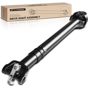A-Premium Front Complete Drive Shaft Prop Shaft Driveshaft Assembly Compatible with Jeep Cherokee 1987-2001, Comanche 1987-1992, Wagoneer 1987-1990, 4WD Automatic Transmission, Replace# 53005542