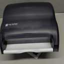 San Jamar Classic Element Paper Towel Dispenser Wall-Mounted Commercial Roll Dispenser, Fits All Core Sizes with Lever for Bathroom, Kitchens, and Restaurants, Plastic, Universal Paper, Black Pearl